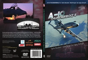 A-10 A10 THUNDERBOLT II:TANK BUSTER! WARTHOG! Military Cockpit DVD Video-New - Picture 1 of 4