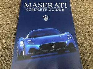 MASERATI COMPLETE GUIDE II Magazine Box PLUS Book from Japan - Picture 1 of 6