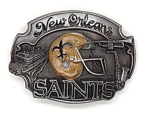 Vintage New Orleans Saints Belt Buckle - Picture 1 of 4