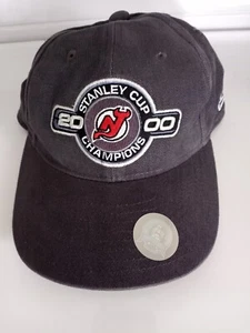 New Jersey Devils Stanley Cup Champions 2000 Grey Hat Cap New Era - Picture 1 of 5