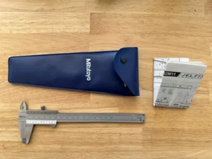 Mitutoyo 530-312 Vernier Caliper 0 to 6" (0-150mm) Range - Picture 1 of 6