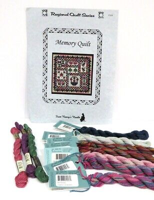 Nancy's Needle Memory Quilt Counted Thread Kit CN30 Needlepoint Canvas CD  • 67.25€