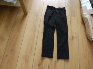 Boy's Matalan Black School Trousers Age 9 Years - Picture 1 of 8