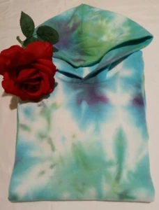 HANES ECOSMART Tie Dye Hoodies Multi-Color Kids Long Sleeve Youth Size XL/TG/XG - Picture 1 of 5