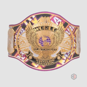 Custom Wrestle Mania 40 Belt – Winged Eagle Style, 2mm Brass Wrestling Title - Picture 1 of 3