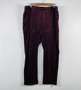 Catherines Übergröße 2 x 22 24 Velours gerades Bein Überziehhose lila - Bild 1 von 6