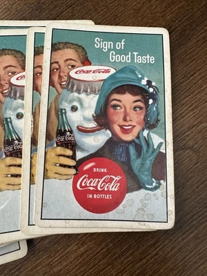 1940’s Coca-Cola Playing Cards - Image 1 of 3