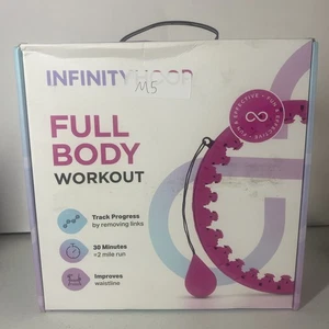 NEU Original Infinity Hoop Weighted Hula Hoop Trainingsgerät Ganzkörper - Bild 1 von 1