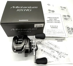SHIMANO 23 Metanium 101HG LEFT Handed Bait Casting Reel In Box From JAPAN "MINT" - Picture 1 of 24