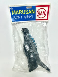Marusan 2002 Godzilla Aquatic Form 9" Sofubi Vinyl Figure MIB w/ Header Bag - Picture 1 of 21