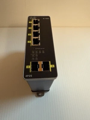 IE-1000-4P2S-LM Cisco Industrial Ethernet 1000 Switch - Image 1 of 4
