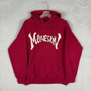 Maneskin Hoodie Herren Medium purpurrot Zitti E Buoni italienischer Rock Grunge Punk - Bild 1 von 9