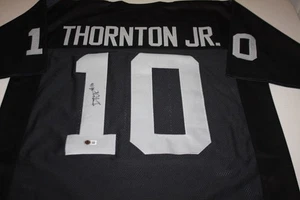 DONTE THORNTON JR #10 SIGNED STITCHED AUTOGRAPHED CUSTOM HOME JERSEY Beckett - Picture 1 of 3