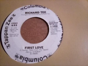 RICHARD TEE R&B Tappan Zee promo 45rpm First Love - Picture 1 of 1