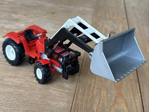 Trattore vintage Siku Massey Ferguson 3050A con caricatore frontale 1:32 rosso pressofuso - Foto 1 di 9
