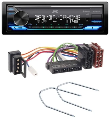 JVC Bluetooth DAB USB MP3 Autoradio für Mercedes E-Klasse W124 S-Klasse W126 - Bild 1 von 4