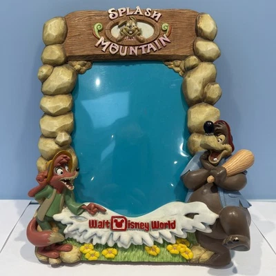 Vintage Walt Disney World Splash Mountain Picture Frame 3D  Brer Rabbit Bear Fox - Image 1 of 4