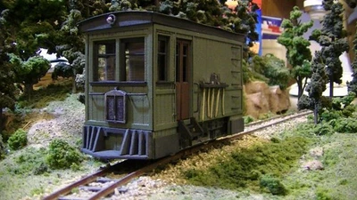 ON30  , MOW , BOX CAB KIT ,NEEDS MODEL POWER HO PLYMOUTH DONOR TO RUN - Image 1 of 2