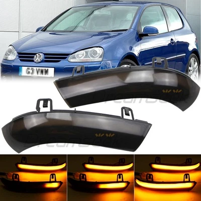 Exterior Mirror Side Indicators For VW Jetta Golf 5 MK5 Passat B6 GTI Mirror Lamp - Image 1 of 4