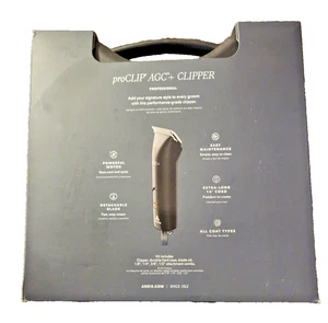 andis ProClip AGC+ Detachable blade clipper (certified PRO GRADE) - Picture 1 of 2