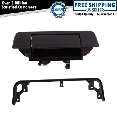 Tailgate Tail Gate Handle Black Rear for 84-88 Toyota Pickup Truck - Image 1 of 4