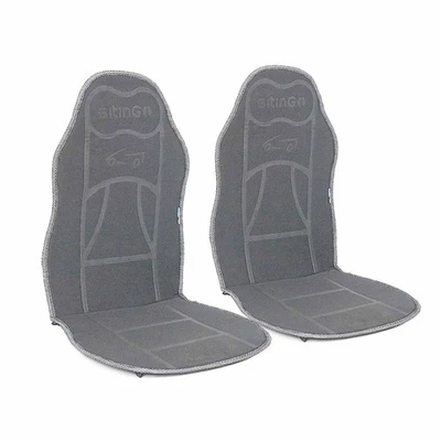 Car Seat Protector Cushion Cover Mat Pad Gray for Alfa Romeo Gray 2 Pcs - Изображение 1 из 4