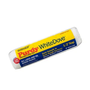 Genuine Purdy White Dove 9" x 1/2" Nap Roller Cover 144670093 - Bild 1 von 3