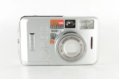 Pentax Optio 33LF 3.2MP Compact Digital Camera Silver Digicam F2.6～F5 - Image 1 of 3