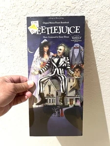 BEETLEJUICE soundtrack CD LONGBOX 1988 Danny Elfman Harry Belafonte Sealed MInT - Picture 1 of 4