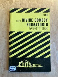 Divine Comedy Purgatorio by Cliffs Notes Staff - Foto 1 di 5