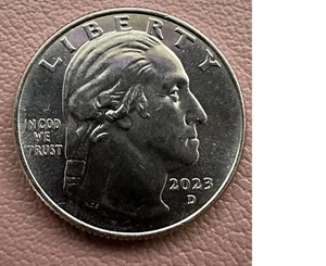 2023 D - LIBERTY - EDITH NANAKA OLE  25c mint error COD - Picture 1 of 2