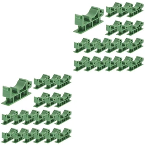 2 Pack Circuit Board Holder with Clip Din Rail Mounting Clips Connectors Pcb - Picture 1 of 12