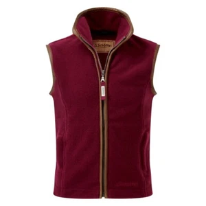 Gilet in pile Schoffel Little Lyndon per bambini - rubino - CONSEGNA GRATUITA NEL REGNO UNITO - Foto 1 di 1