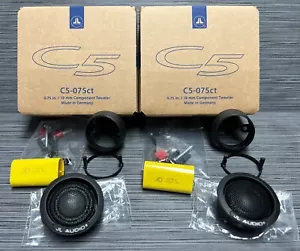 Coppia tweeter componenti audio auto JL Audio C5-075CT C5 serie 3/4" seta cupola morbida - Foto 1 di 12