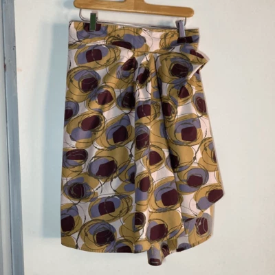 Marni Floral Cotton Skirt Womens Size 40 Fits US Size M  Made in Italy - Image 1 of 4