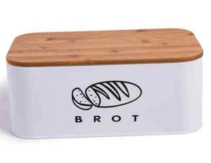 Brotbox mit Deckel- WEISS-KLEIN - Bild 1 von 4