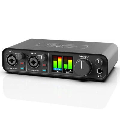 MOTU M2 2-Kanal USB Audio-Interface - Bild 1 von 4