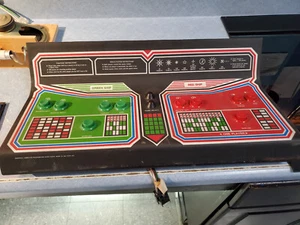 PANNELLO DI CONTROLLO originale Atari SPACE DUEL Arcade - completo e in buone condizioni - Foto 1 di 7