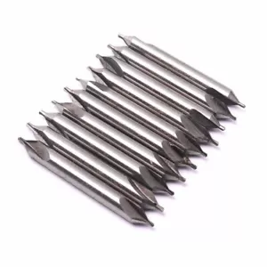 10 pz 4*1,0 mm HSS 2 bordi contalassi combinati punte trapano - Foto 1 di 2