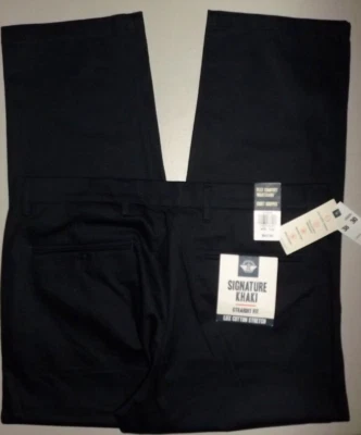 NEW WITH TAGS  $62.00 DOCKERS BLACK PANTS Men's 38 X 30  T042 - Image 1 of 3