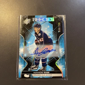 Alexandre Texier 2019-20 Upper Deck SPX Rookies Auto Card #85 Autograph 88/299 - Picture 1 of 6