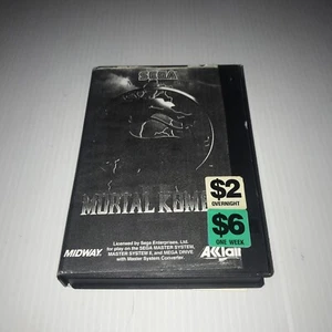 Mortal Kombat II 2 - Sega Master System - PAL - Complete As Is Photographed - Picture 1 of 9