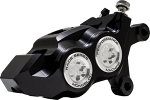 PERFORMANCE MACHINE (PM) Caliper - 137 X 4B - Right - Black Anodized With - Picture 1 of 5