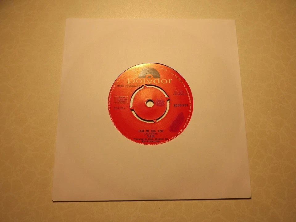 45rpm.....Slade......Take Me Bak 'Ome....... - Image 1 of 1