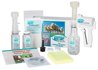 UDDERLY EZ SHEEP & Exotic Colostrum Milker Kit Lambing Ewe Milking Sheep • 169.90£