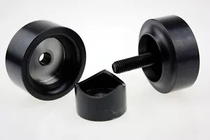 Hole Punch & Flare Tool Dimple Plate Dies in Black 1-1/2" - Picture 1 of 5