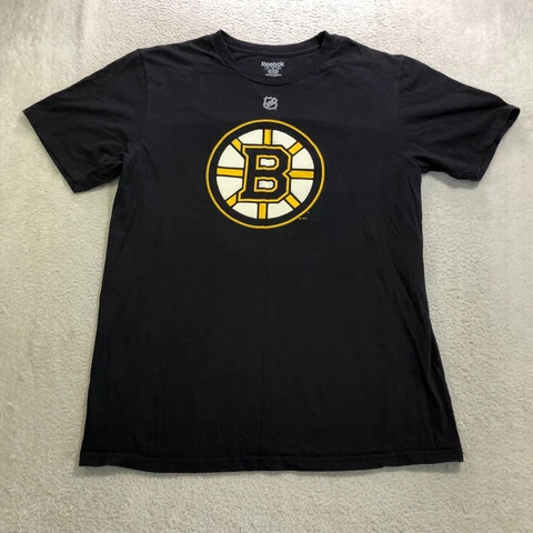Patrice Bergeron #37 NHL Hockey Boston Bruins Black Jersey Shirt Mens Large Cover