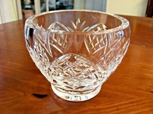 BEAUTIFUL SIGNED 'TIPPERARY' IRELAND LEAD CRYSTAL HEAVY THICK VERSATILE BOWL EXC - Picture 1 of 10