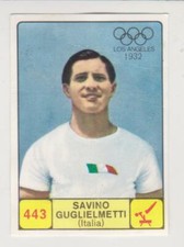 Panini Campioni Dello Sport 1968-69 card #443 Savino Guglielmetti Gymnastics