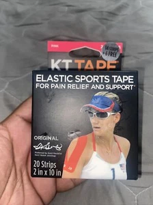 KT Tape Elastic Sports Tape 20 Strips Pink - Picture 1 of 4